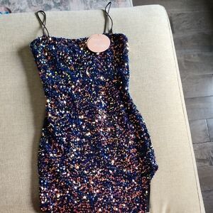 Sage + Paige Sequin Mini Dress
